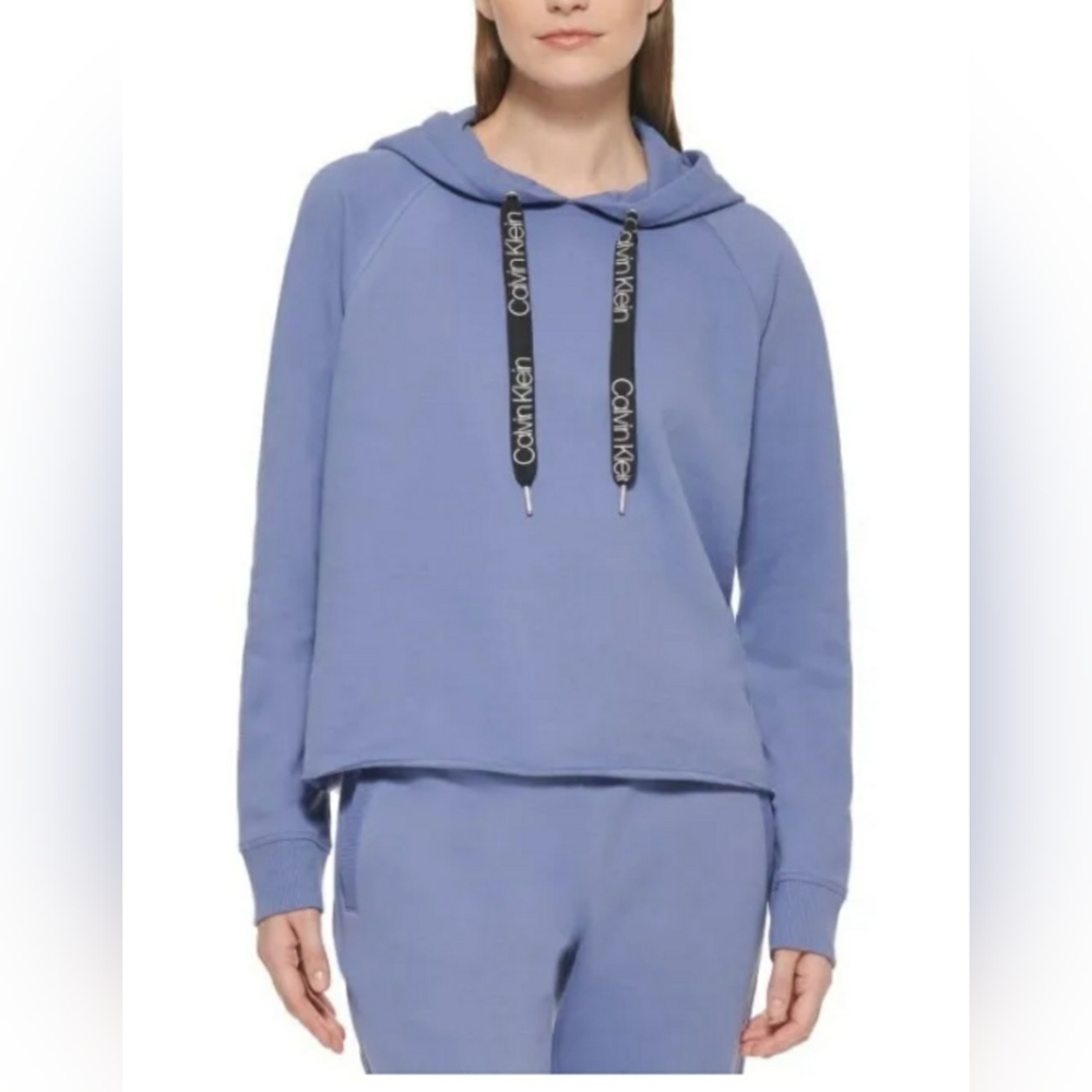 Calvin Klein Women's Logo Hoodie in size Large
